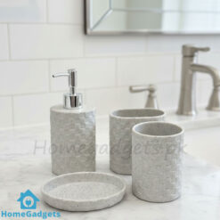 Resin Bathroom Set of 4 Pcs