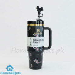 Stanley Quencher Tumbler 40oz Floral Black