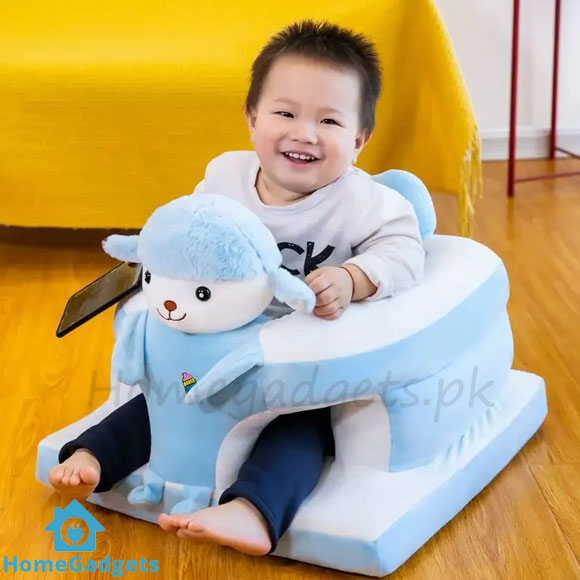 Baby Flat Foam Floor Seat – Training Chair with Back Support 6 Baby Flat Foam Floor Seat