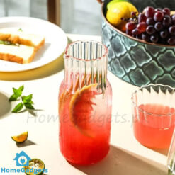 Bedside Water Carafe Glass Set with Tumbler