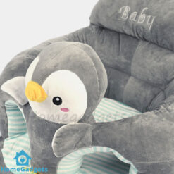 Cartoon Penguin Baby Sofa Seat – Cute Toddler Plush Seater 5 Cartoon Penguin Baby Sofa Seat – Cute Toddler Plush Seater