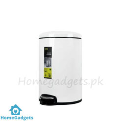 EKO Maggey Stainless Steel Pedal Dustbin EK9113 White