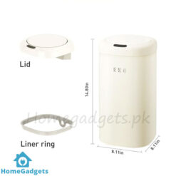 EKO Vintage Automatic Trash Can EK9184P-VN