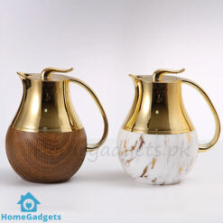 Golden Marble Pattern Thermo Bottle 1 Liter