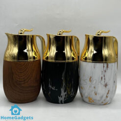Golden Marble Pattern Thermo Bottle 1 Liter