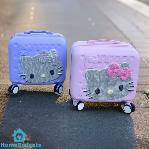 Hello Kitty Cartoon Kids Suitcase - Travel Luggage Bag for Children 1 Hello Kitty Cartoon Kids Suitcase - Travel Luggage Bag for Children