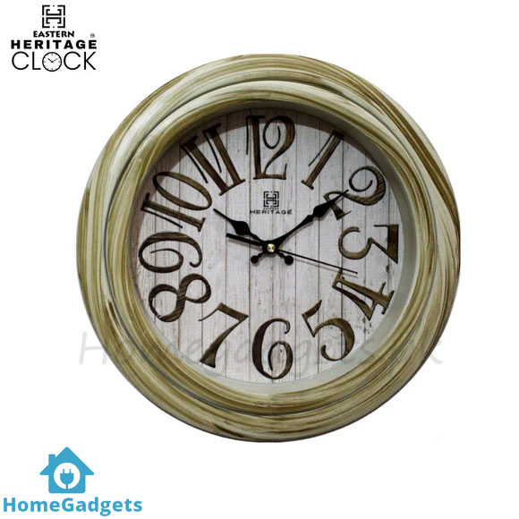 Heritage Vintage Style Wall Clock 14 Inch 1 Heritage Vintage Style Wall Clock 14 Inch