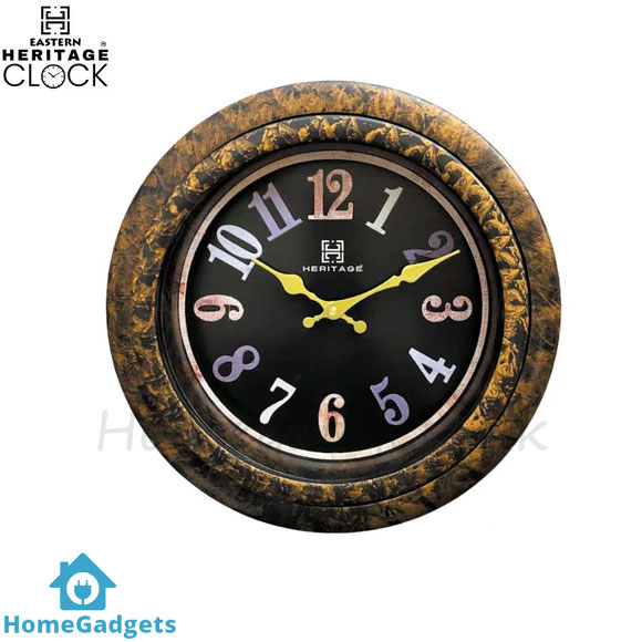Heritage Vintage Style Wall Clock 14 Inch 1 Heritage Vintage Style Wall Clock 14 Inch