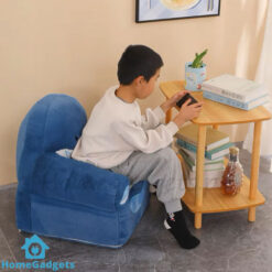 Kids Blue Shark Plush Couch Sofa Seat