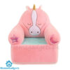 Kids Pink Unicorn Plush Couch Sofa Seat – Toddler Soft Seater 6 Kids Pink Unicorn Plush Couch Sofa Seat