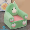 Kids Sweet Plush Couch Sofa Seat – Green Toddler Soft Seater 4 Kids Sweet Plush Couch Sofa Seat
