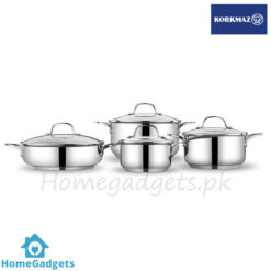Korkmaz Lea 8 Piece Cookware Set A2785 Price in Pakistan 7 Korkmaz Lea 8 Piece Cookware Set A2785 Price in Pakistan