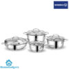 Korkmaz Lea 8 Piece Cookware Set A2785 Price in Pakistan 10 Korkmaz Lea 8 Piece Cookware Set A2785 Price in Pakistan