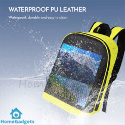 LED Color Screen Customizable Backpack Travel Bag School Bag with USB Cable 9 LED Color Screen Customizable Backpack Travel Bag School Bag with USB Cable 3 homegadgets.pk