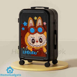 Labubu Cartoon Kids Suitcase - Travel Luggage Bag for Children 9 Labubu Cartoon Kids Suitcase - Travel Luggage Bag for Children