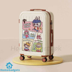 Labubu Cartoon Kids Suitcase - Travel Luggage Bag for Children