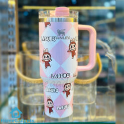 Labubu Stanley Quencher Tumbler 40oz