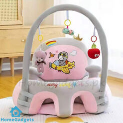 Learn to Sit with Back Support Baby Floor Seat with Toy Bar – Comfortable Baby Chair in Pakistan 11 Learn to Sit with Back Support Baby Floor Seat with Toy Bar