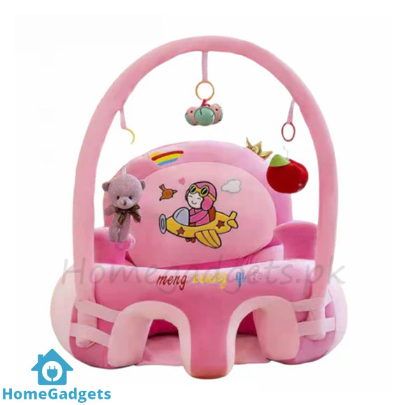 Learn to Sit with Back Support Baby Floor Seat with Toy Bar – Comfortable Baby Chair in Pakistan 6 Learn to Sit with Back Support Baby Floor Seat with Toy Bar