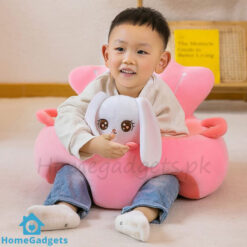 Learn to Sit with Back Support – Baby Character Floor Seat with Side Handles