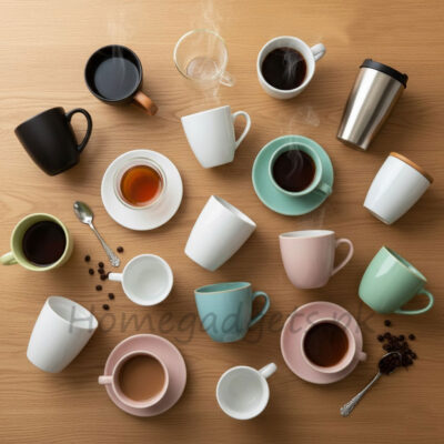 Shop mugs and cups in Pakistan including ceramic, glass, and porcelain tea and coffee cups online at HomeGadgets.pk