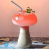 Mushroom Cocktail Ice Tea Glass