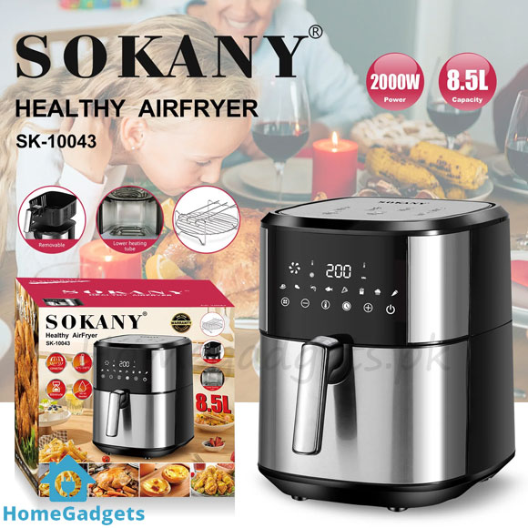 SOKANY Air Fryer - Adjustable Temperature & Overheating Protection SK-10043 2 SOKANY Air Fryer - Adjustable Temperature & Overheating Protection SK-10043