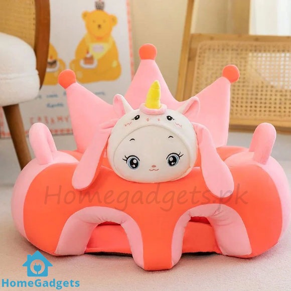 Soft and Comfy Baby Crown Sofa Floor Seat with Back Support 6 Soft and Comfy Baby Crown Sofa Floor Seat with Back Support