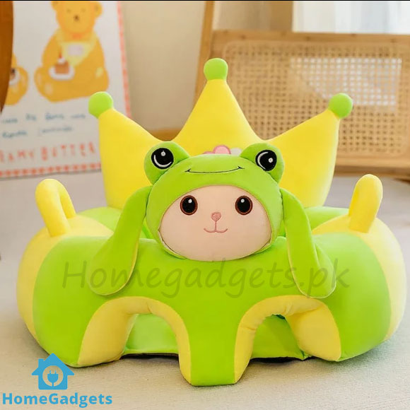 Soft and Comfy Baby Crown Sofa Floor Seat with Back Support 3 Soft and Comfy Baby Crown Sofa Floor Seat with Back Support