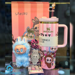 Stanley Quencher Tumbler 40oz Labubu Doll Gift Box