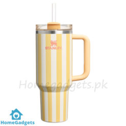 Stanley Quencher Tumbler 40oz Yellow Strip