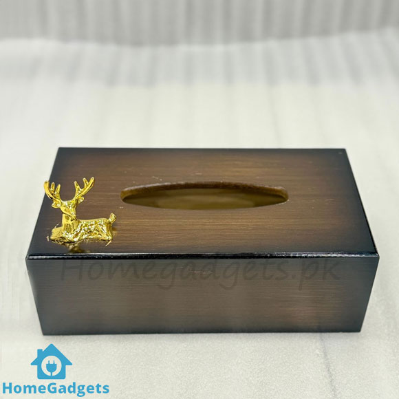 Wooden Markhor Tissue Box 1 Wooden Markhor Tissue Box