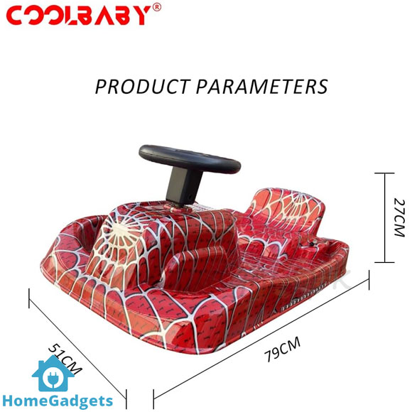 360 Electric Kids Crazy Cart 