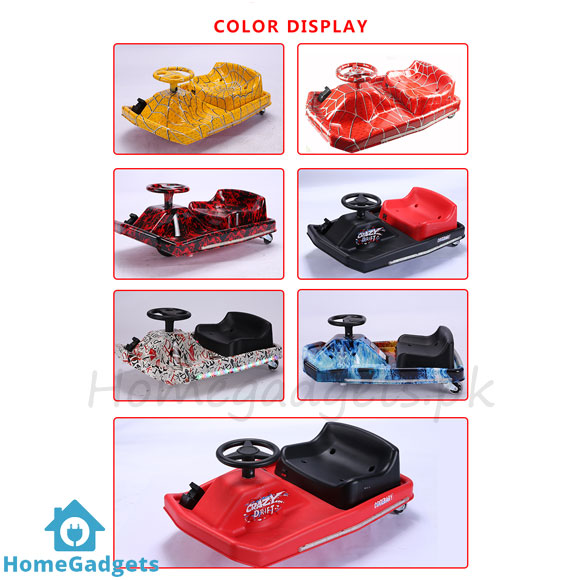 360 Electric Kids Crazy Cart 