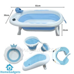 Baby Bathtub Set 6 in 1 Durable Baby Bath Set