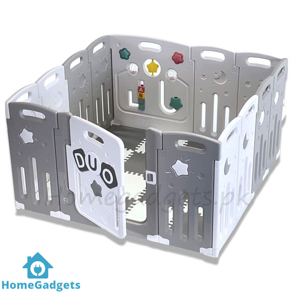 Baby Safety Play Fence – Large Foldable Play Pen Play Area for Kids 1 Baby Safety Play Fence – Large Foldable Play Pen Play Area for Kids