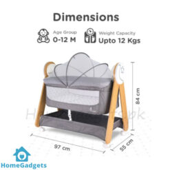 Electric Swing Crib Bassinet – Automatic Baby Rocker