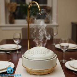 Elegant Buffet Chafing Dishes Buffet Warmer White/Golden