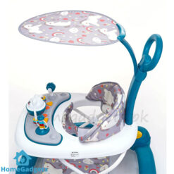 Foldable Baby Walker Swing Handle with Sun Shade
