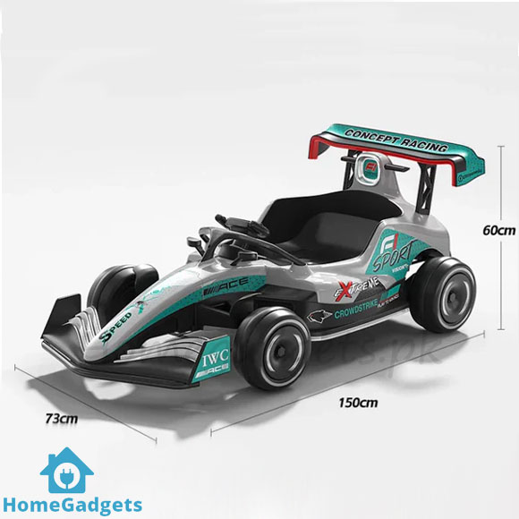Formula F1 24V High Speed Kids Go Kart with LED Lights 11 Formula F1 24V High Speed Kids Go Kart with LED Lights