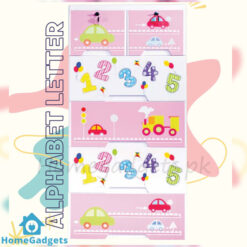 Kideez Alphabets Print Drawer 4+2 - Kids Plastic Storage Cabinet