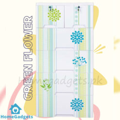 Kideez Floral Print Drawer 4+2 - Elegant Plastic Storage Cabinet