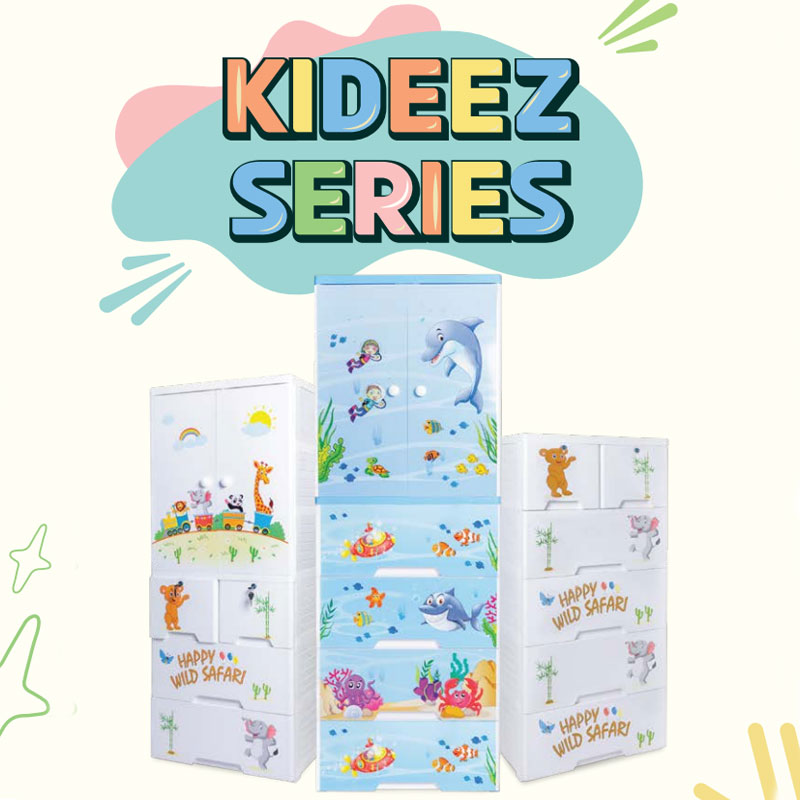 Organize Your Kids Space with Kideez Wardrobes and Drawers - HomeGadgets.pk 1 Kideez Plastic Wardrobes and Drawers