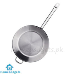 Alternative view of Korkmaz Proline Wok with Auxiliary Handle 32cm