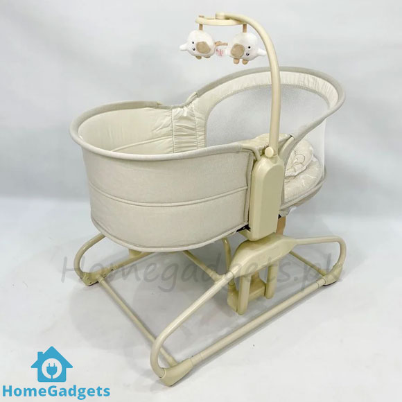 Mastela 4 in 1 Bassinet Rocking Bed & Cradle 4 Mastela 4 in 1 Bassinet Electric Rocking Bed & Cradle