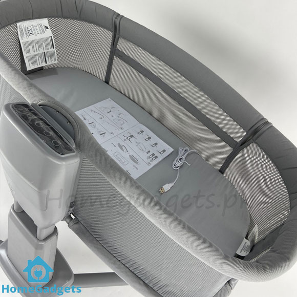 Mastela Electric Swing Bedside Bassinet Cradle 5 Mastela Electric Swing Bedside Bassinet Cradle