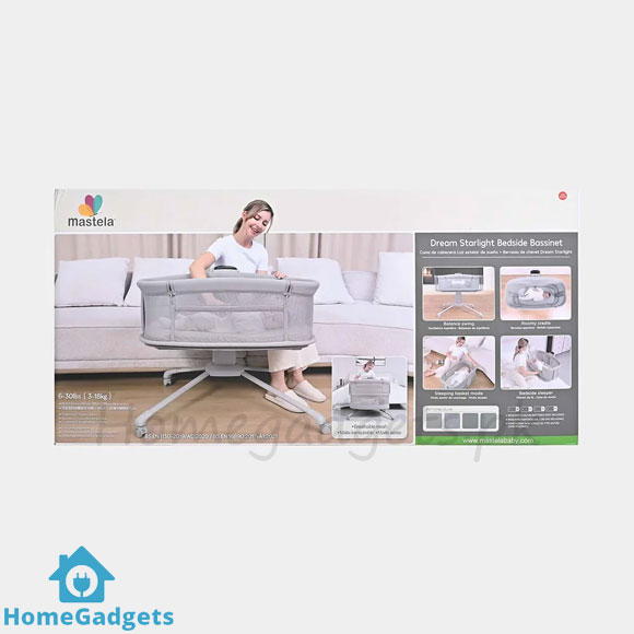 Mastela Electric Swing Bedside Bassinet Cradle 16 Mastela Electric Swing Bedside Bassinet Cradle