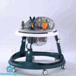 Multifunctional Rabbit Plastic Baby Walker Rubber Wheel
