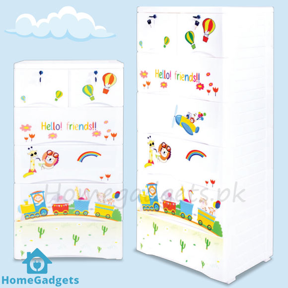 Phoenix Baby Drawer Storage Organizer 4+2 1 Phoenix Baby Drawer Storage Organizer 4+2