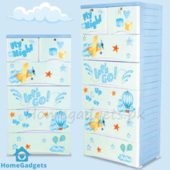 Phoenix Baby Drawer Storage Organizer 5+2 - Fly High Print